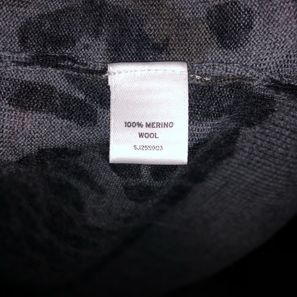 Leopard print button-front cardigan - Picture 4 of 5